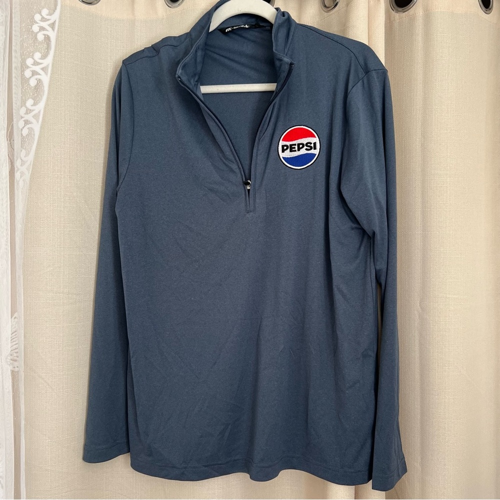 Travis Mathew Blue Long Sleeve Shirt